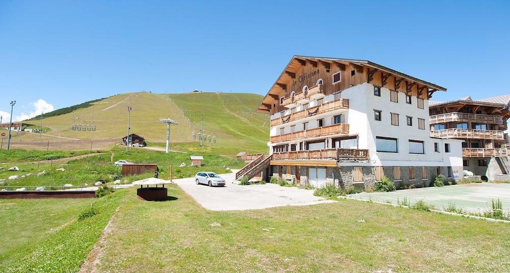 Madame Vacances Hotel Le Christina Alpe d'Huez Εξωτερικό φωτογραφία