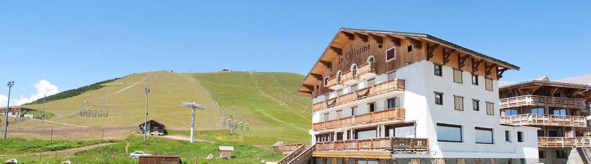 Madame Vacances Hotel Le Christina Alpe d'Huez Εξωτερικό φωτογραφία